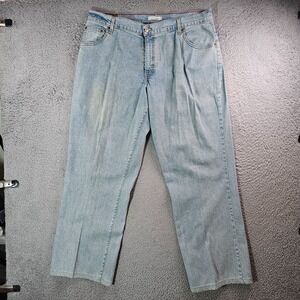 Levi's 550 Jeans Women Size 16 L - Rare R Tab - Relaxed Bootcut Light‎ Blue Soft